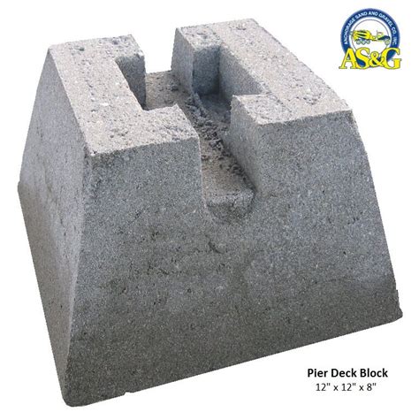 diy concrete pier metal brackets|concrete block for 6x6 post.